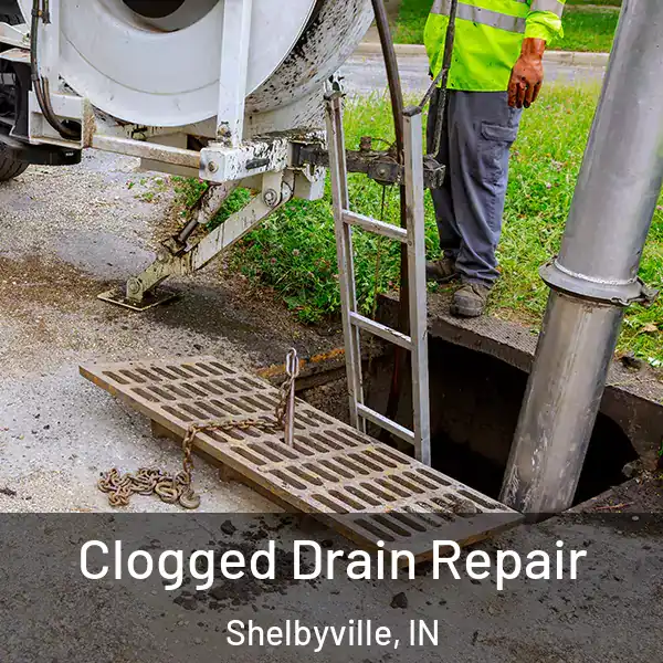  Clogged Drain Repair Shelbyville, IN