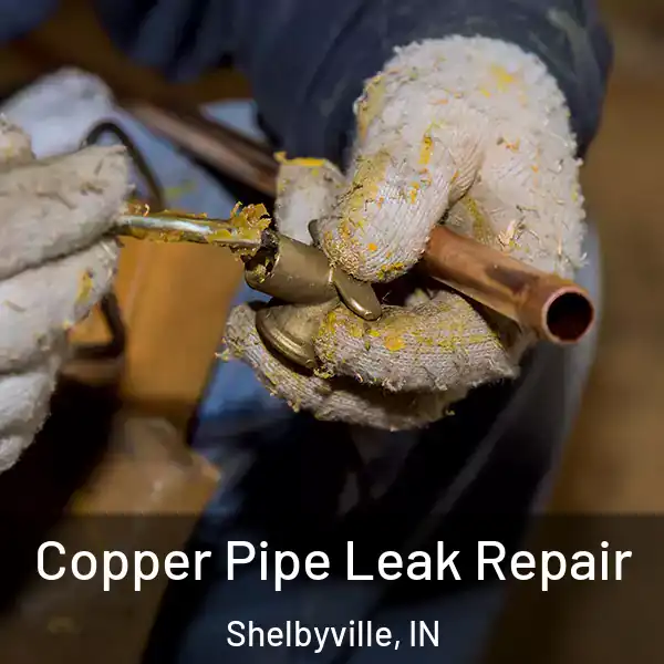  Copper Pipe Leak Repair Shelbyville, IN