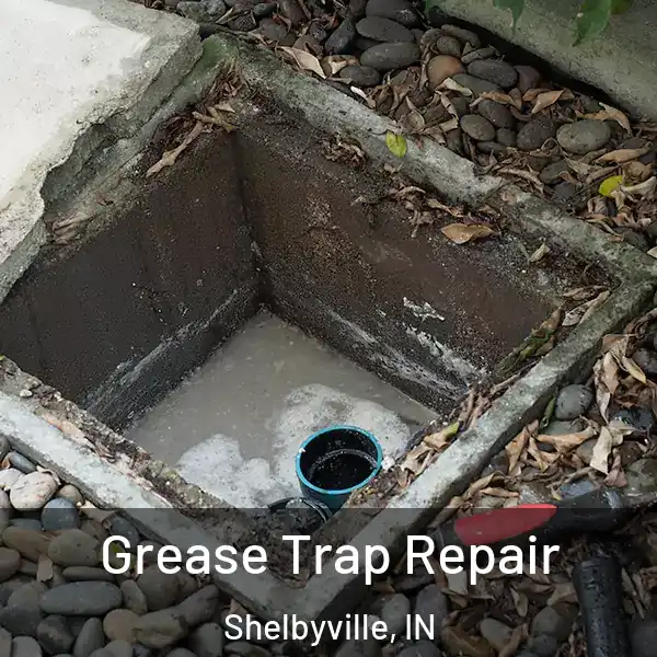  Grease Trap Repair Shelbyville, IN