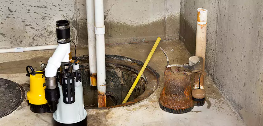 Installing Sump Pump in Finished Basement in Shelbyville, IN